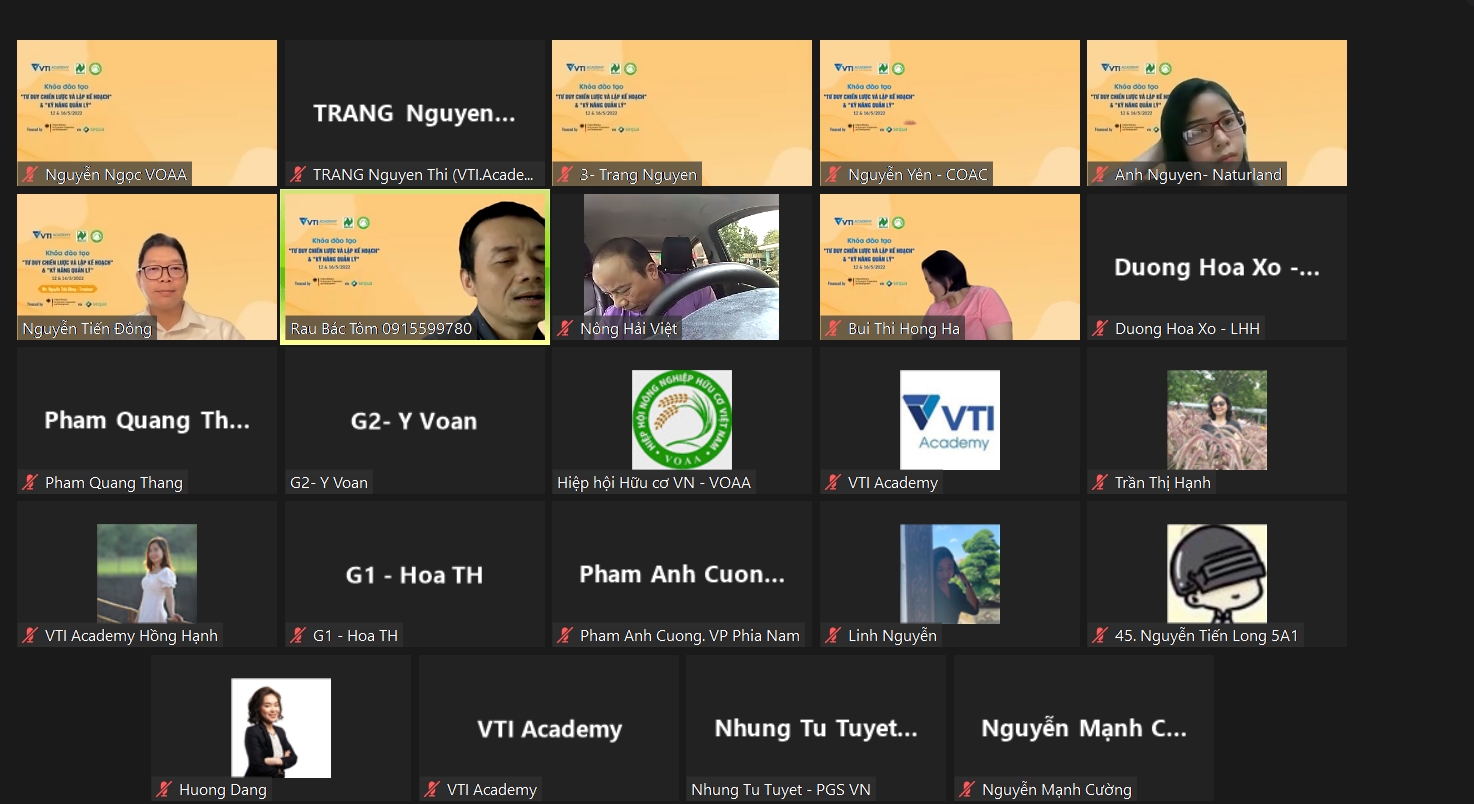 Khóa học Tư duy chiến lược và lập kế hoạch