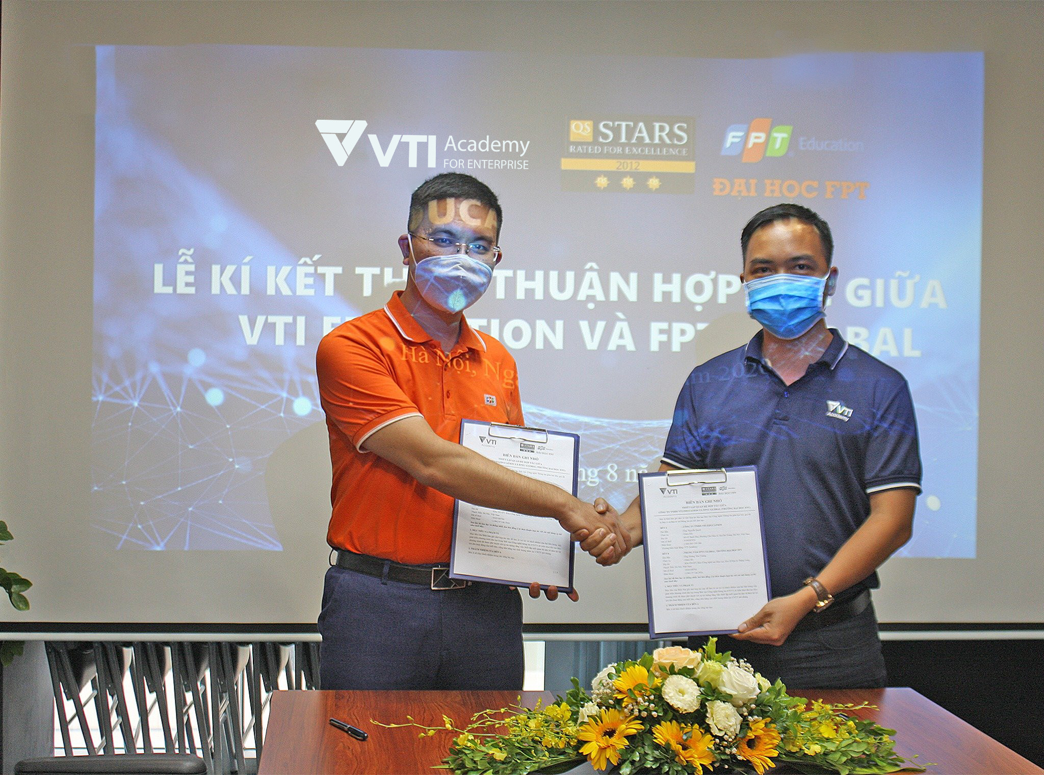 VTI Academy For Enterprise ký thỏa thuận hợp tác với FPTU GLOBAL